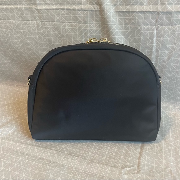 Lo & Sons Nouvelle Crossbody Bag in Black/Gold/Lilac - Picture 4 of 9